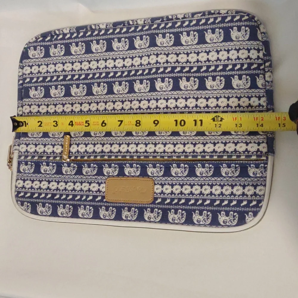CoolBell elephant Print laptop sleeve case